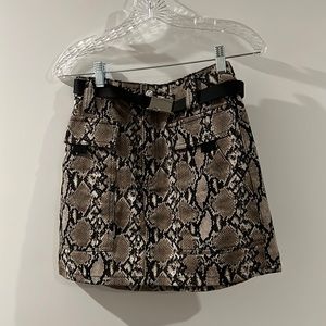 top shop denim skirt